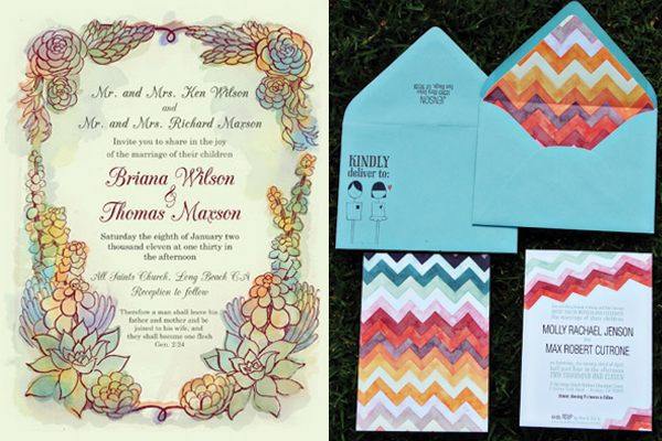 600x400 Things I Love Watercolors - Diy Watercolor Wedding Invitations