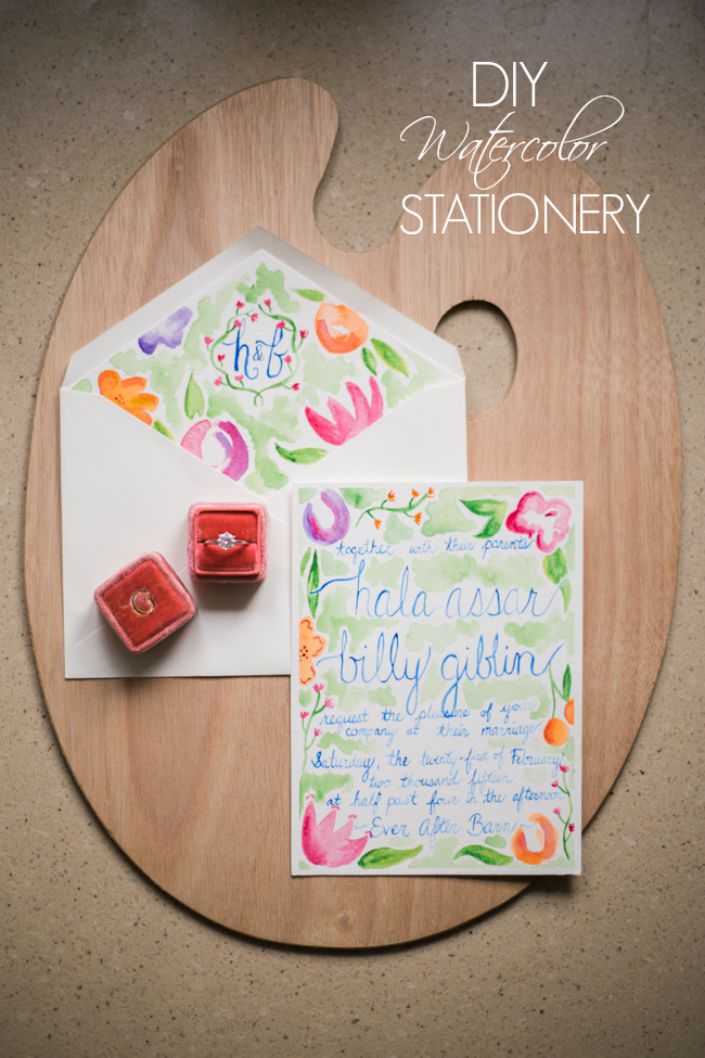705x1058 Creating A Wedding Invitation That Is Uniquely You! - Diy Watercolor Wedding Invitations