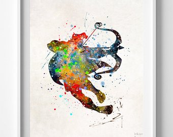 340x270 Snap Dobby Watercolor Art Harry Potter Art Dobby Poster Par - Dobby Watercolor