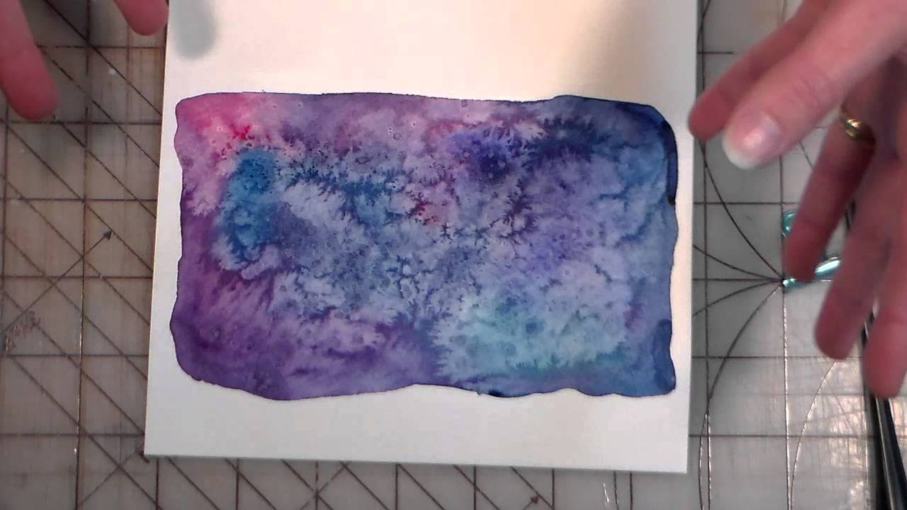 1280x720 Watercolor Doctor Who Inspired Card - Doctor Who Watercolor