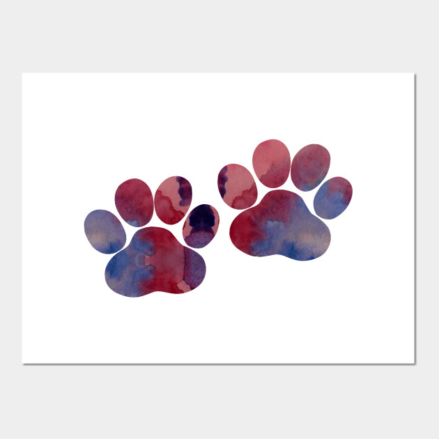 630x630 Dog Paws - Dog Paw Watercolor