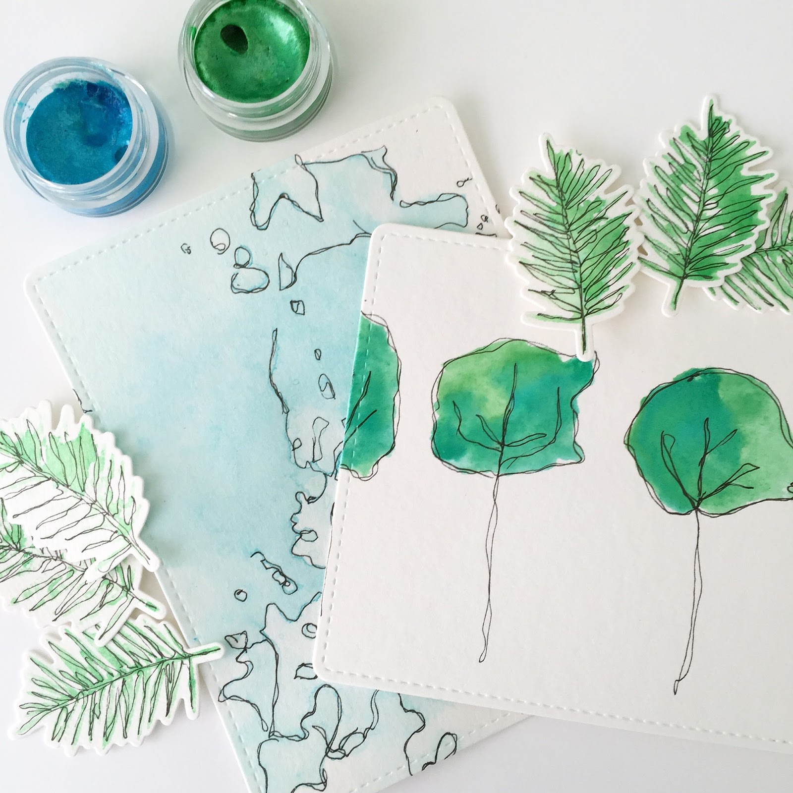 1600x1600 K And R Designs Twinkiling Watercolor Doodles + Sweet Sunday - Doodle Watercolor