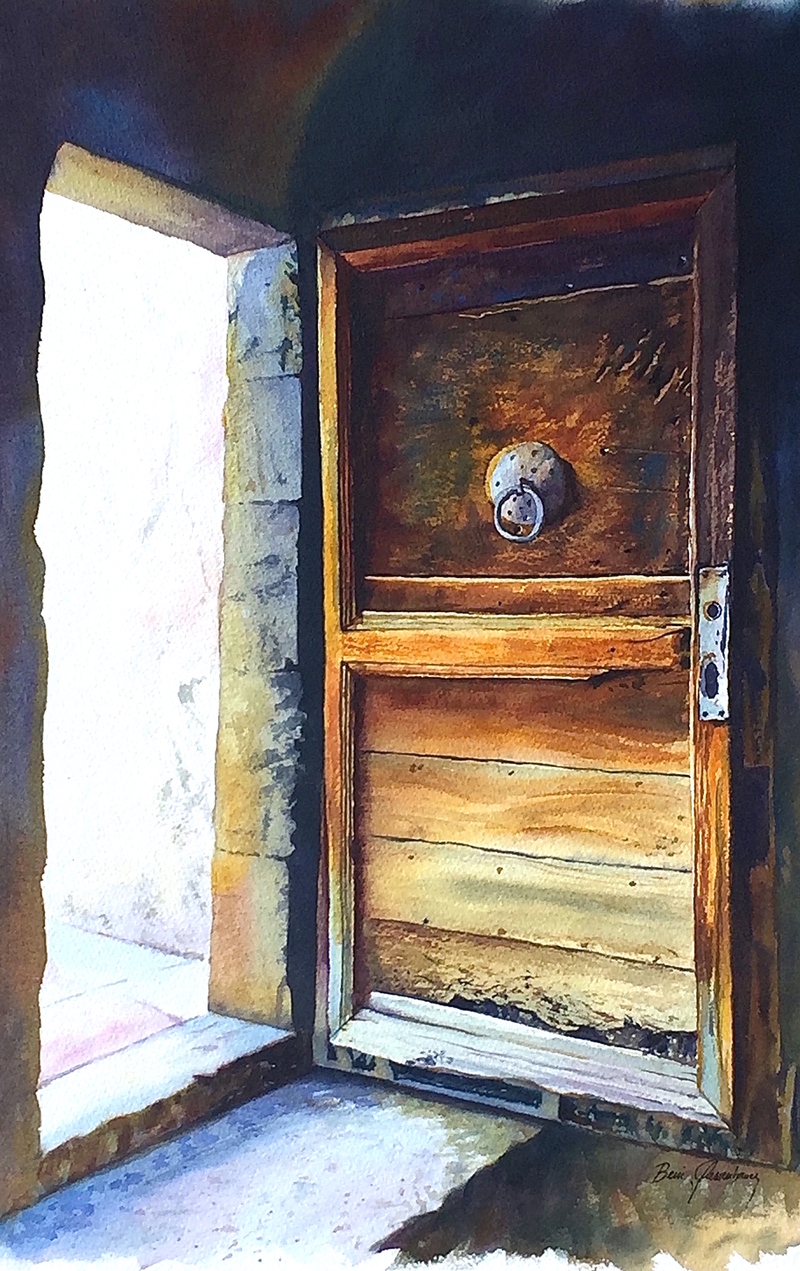 Door Watercolor At Paintingvalley Com Explore Collection