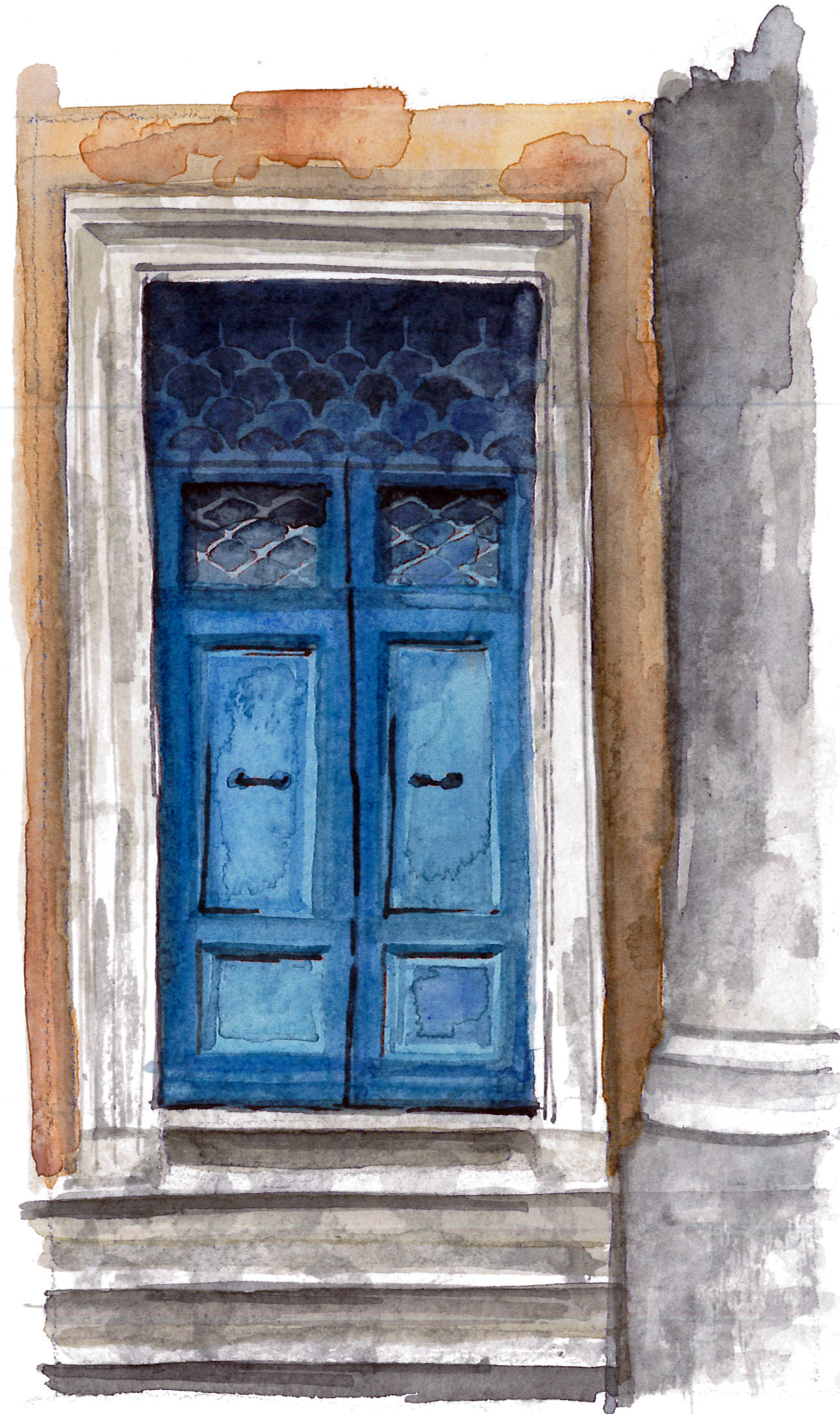 1289x2168 Watercolorwednesday Xxiii Watercolor Wednesday - Door Watercolor