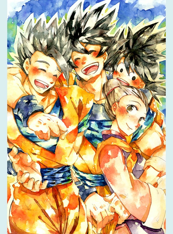 600x814 Dragon Ball - Dragon Ball Z Watercolor