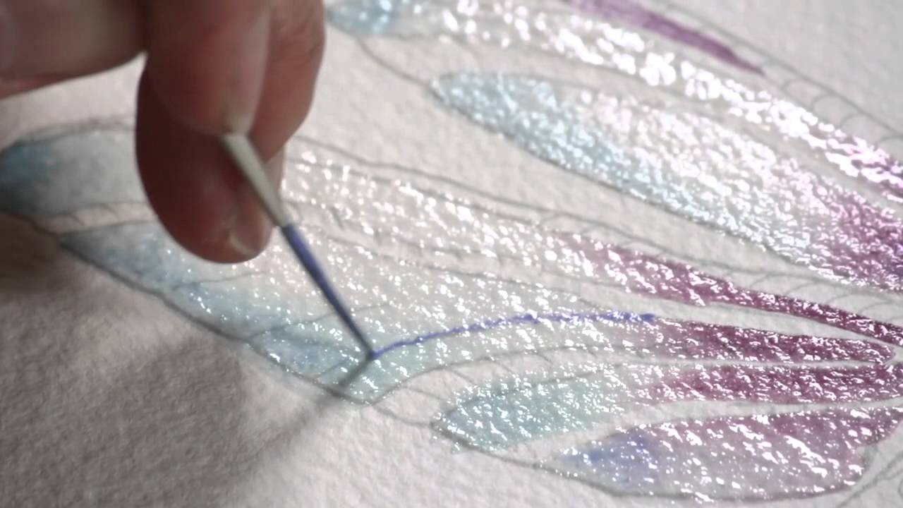 1280x720 How To Paint A Dragonfly By Jody Bergsma - Dragonfly Paintings Watercolor
