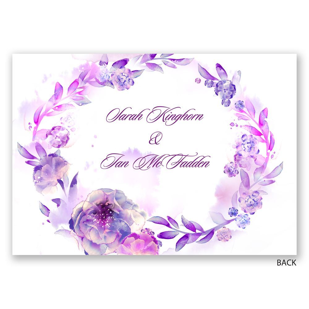 1000x1000 Watercolor Dream Invitation Invitations By Dawn - Dream Watercolor