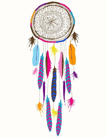 371x480 Draw + Paint A Dreamcatcher Artsmudge - Dreamcatcher Watercolor Painting