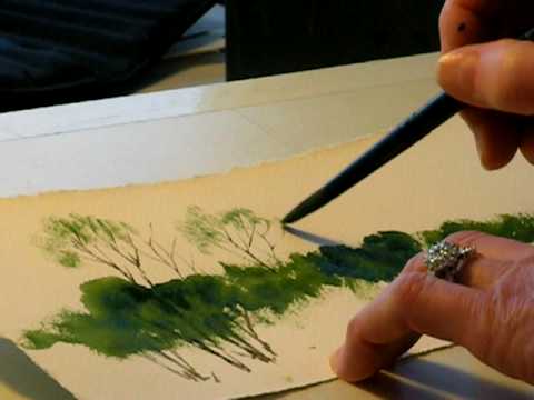 480x360 Watercolor Dry Brush Technique - Dry Brush Watercolor