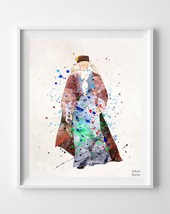 570x720 Dumbledore, Dumbledore Poster, Dumbledore Print, Dumbledore Art - Dumbledore Watercolor