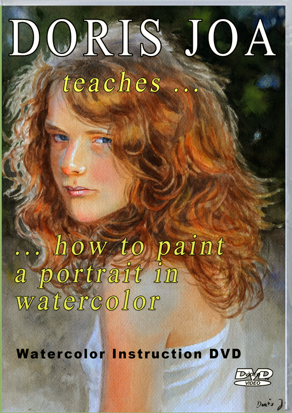 580x820 Watercolor Portrait Workshop Dvd - Dvd Watercolor