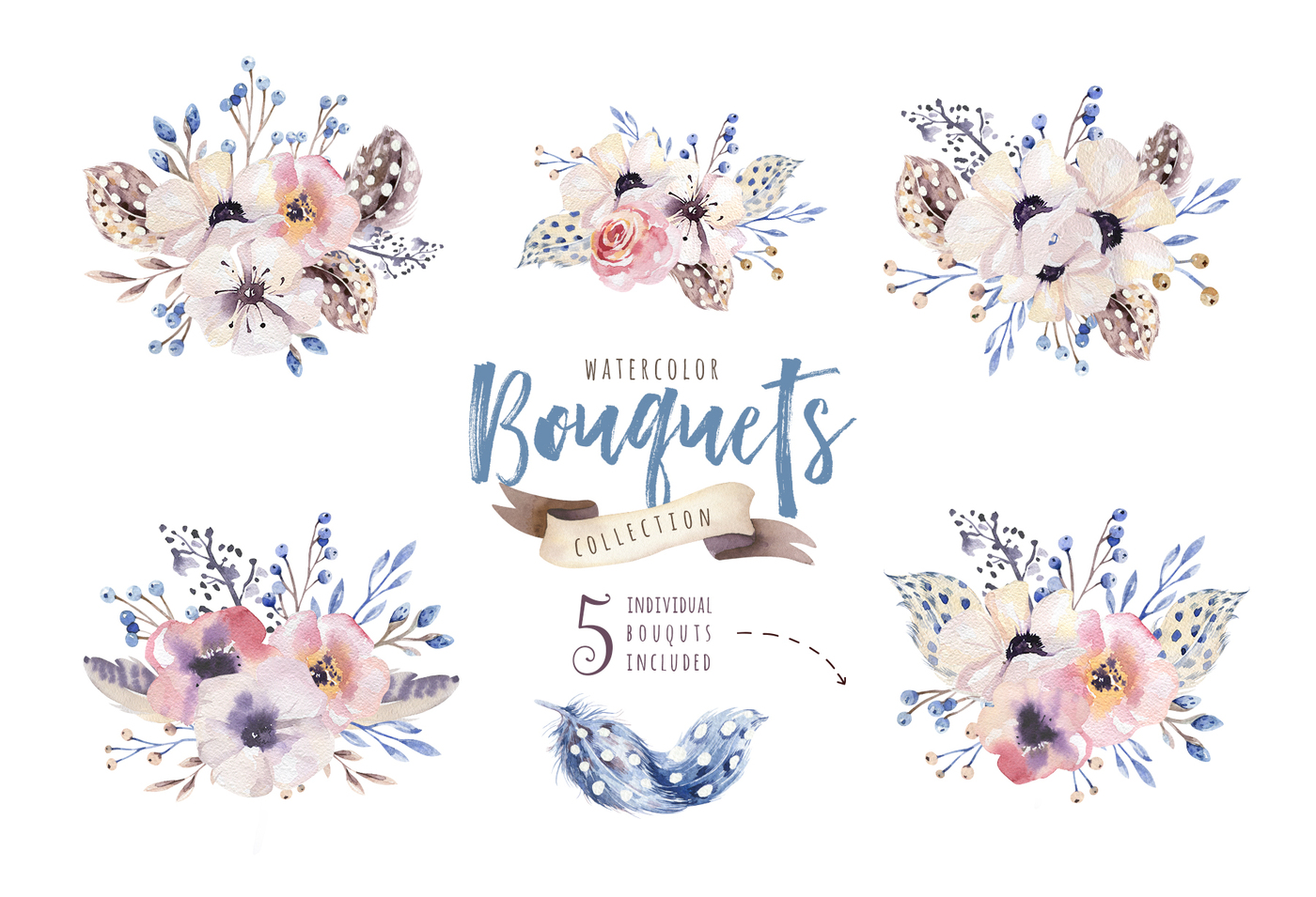 1400x955 Watercolor Easter Collection By Peace Shop - Easter Watercolor