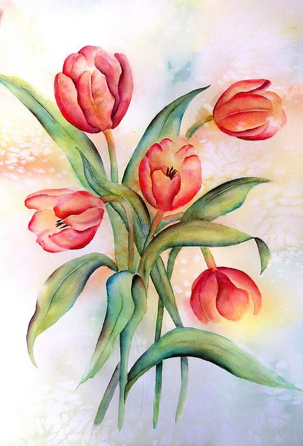 Easter Watercolor Paintings at PaintingValley.com | Explore collection ...