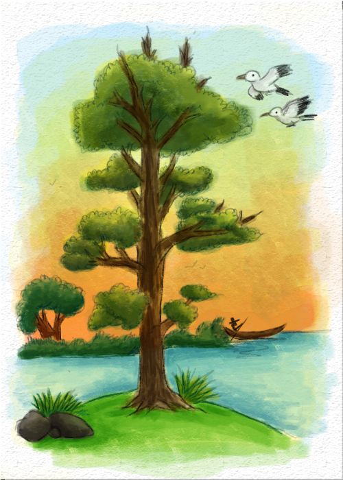 500x700 Make Beautiful Paintings Using Brush Settings And Tablet - Easy Beautiful Watercolor Paintings