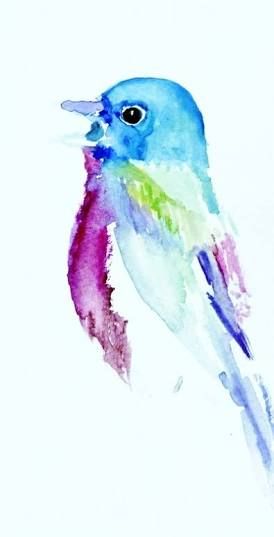 274x537 Image Result For Easy Watercolor Paintings Of Animals Watercolor - Easy Watercolor Birds