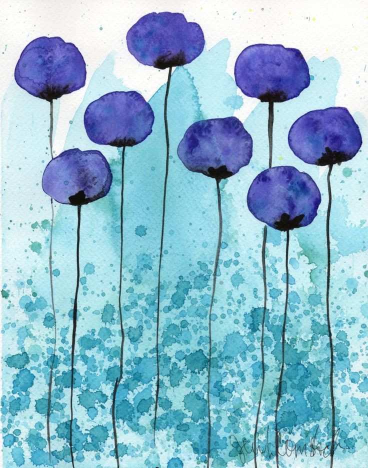 736x936 Easy Watercolor Painting Best Of 25 Best Ideas About Simple - Easy Watercolor Paintings Of Flowers