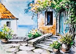 266x189 Easy Watercolor Paintings Of Spring Landscapes Ile Ilgili - Easy Watercolor Paintings Of Spring Landscapes