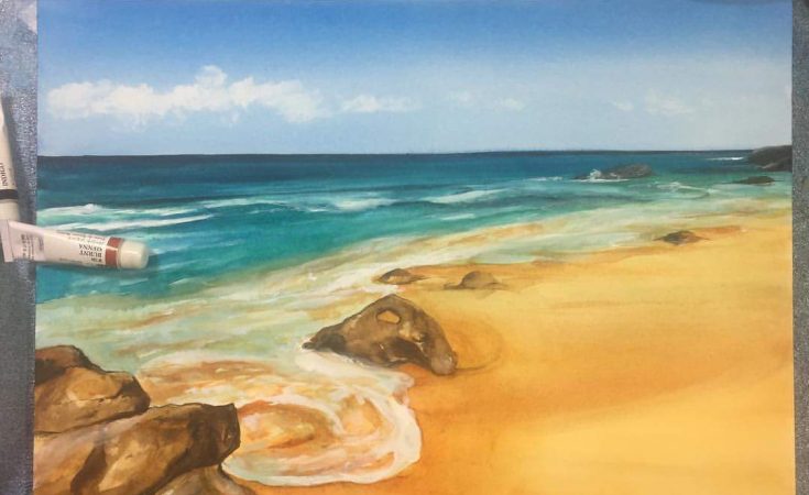 735x450 Easy Watercolor Paintings To Copy Archives - Easy Watercolor Paintings To Copy