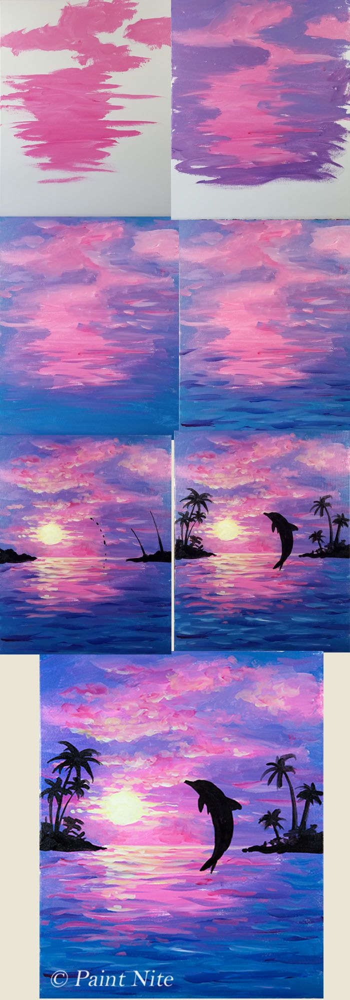 700x2000 Easy Water Color Paintings Easy Watercolor Sky Painting - Easy Watercolor Pictures To Paint