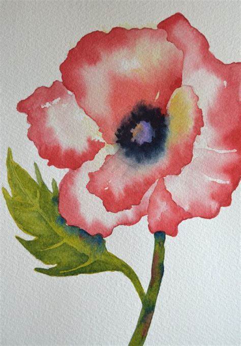 474x680 Easy Watercolor Paintings Of Flowers For Kids. Angela Anderson Art - Easy Watercolor Pictures To Paint