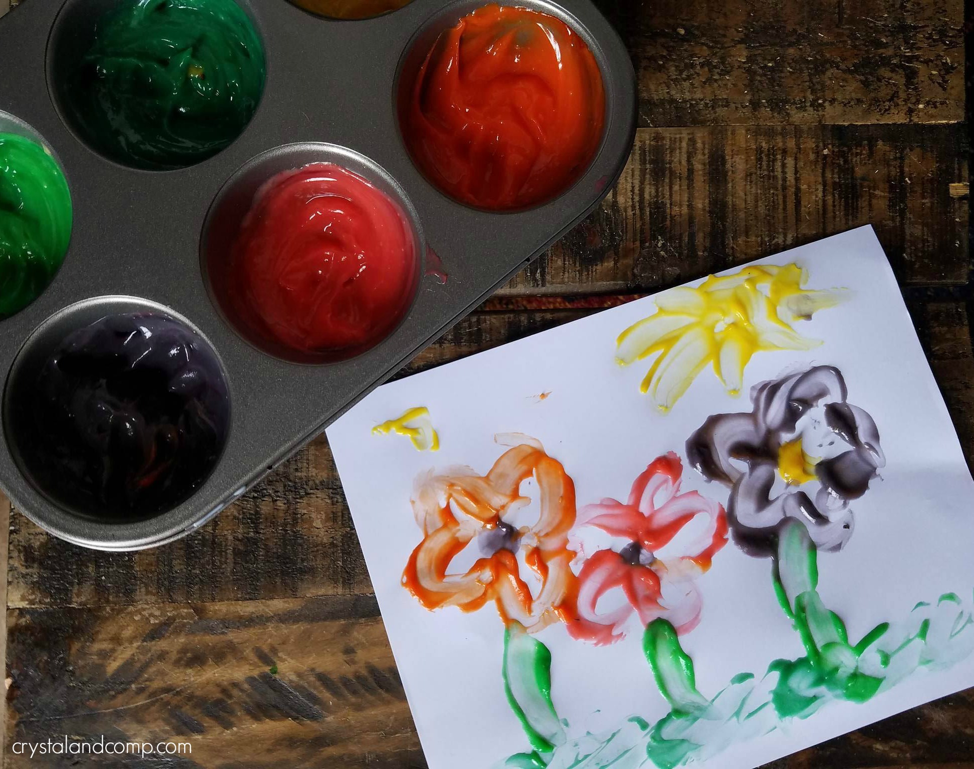 1945x1536 Homemade Finger Paint Recipe - Edible Watercolor Paint