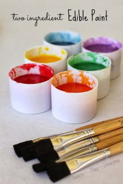 400x600 Homemade Paint Recipes Safe For Babies And Toddlers ~ Learn Play - Edible Watercolor Paint