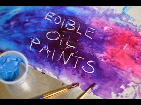 480x360 How To Make Edible Oil Paints - Edible Watercolor Paint