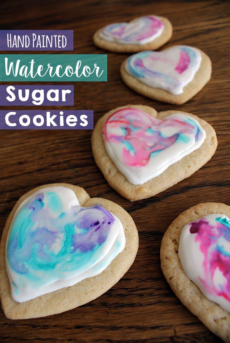 736x1100 Watercolor Painted Sugar Cookies In 2018 Desserts - Edible Watercolor Paint