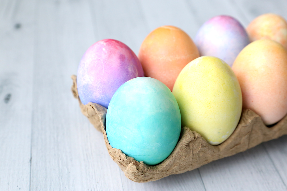 1000x667 Super Easy Way To Color Easter Eggs With Markers Instead Of Dye - Egg Watercolor