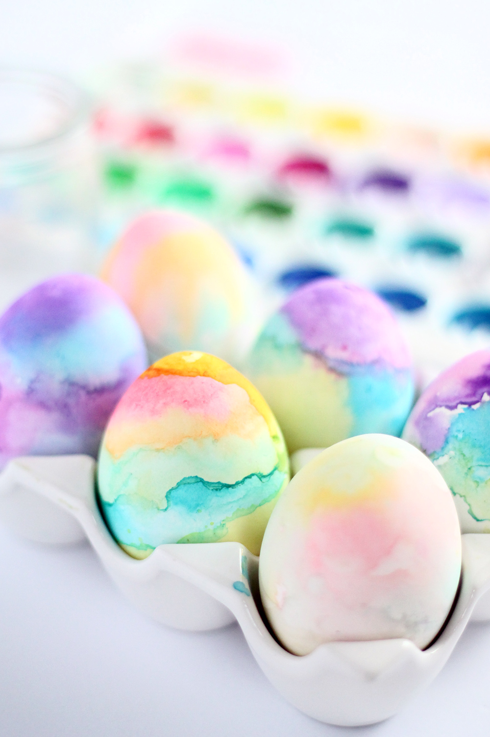 1000x1502 Diy Watercolour Easter Eggs - Egg Watercolor