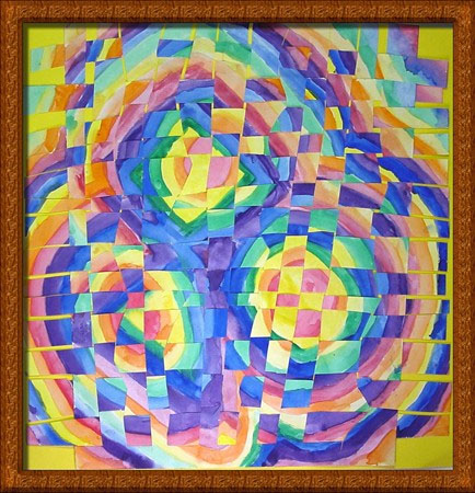 434x450 Weaving A Watercolor Painting Lessons For Elementary And Middle - Elementary Watercolor