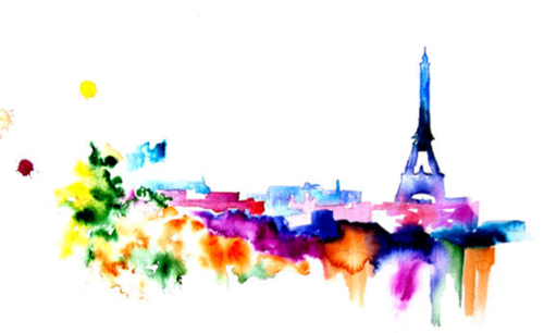 500x306 Color + Design Blog Colorful Watercolor Art By Elena Romanova By - Elena Romanova Watercolor