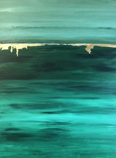 235x319 Emerald Green Watercolor Iii Abstract Art Green - Emerald Green Watercolor