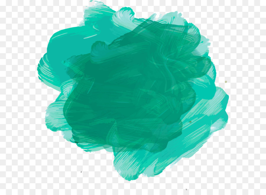 900x660 Green Watercolor Png Download - Emerald Green Watercolor