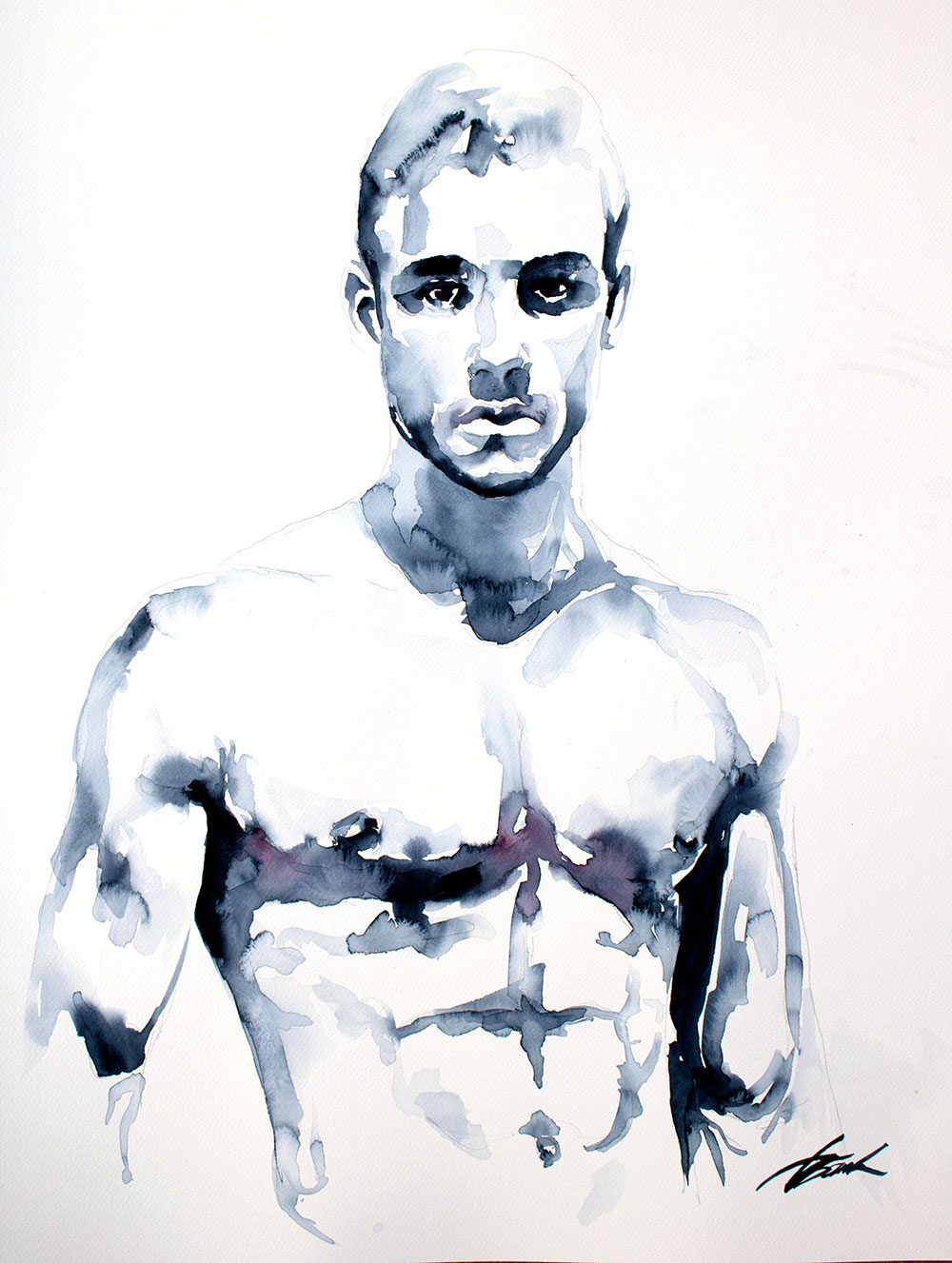 1000x1327 Emotional The Art Of Brenden Sanborn - Emotional Watercolor