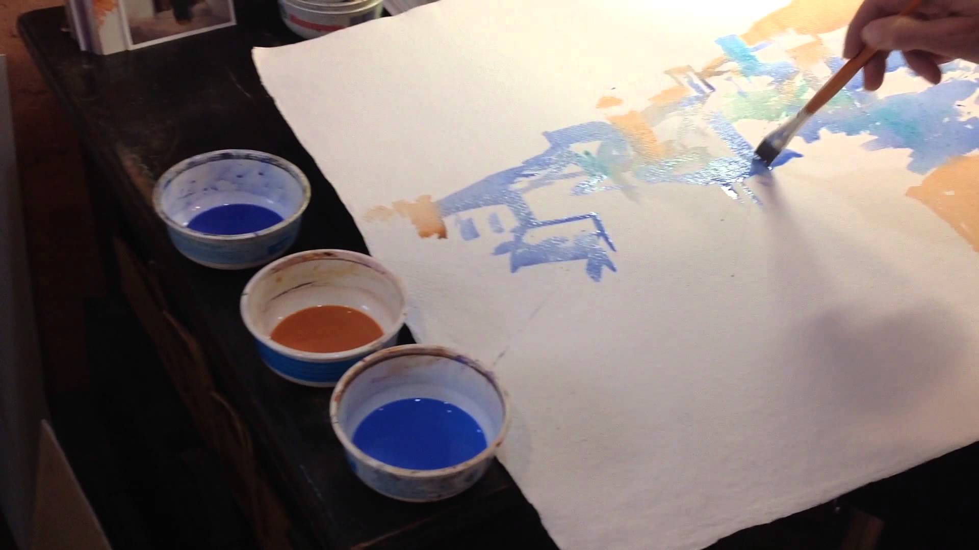 1920x1080 Painting An Emotional Watercolour By Klaus Hinkel - Emotional Watercolor