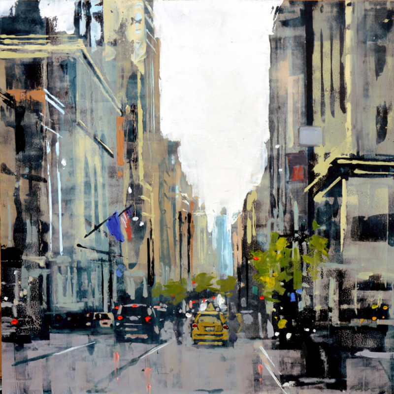 800x800 Unique Artwork Next To The Empire State Building From The Artist - Empire State Building Watercolor