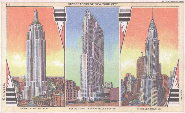 640x391 Walk In New York 2009 - Empire State Building Watercolor