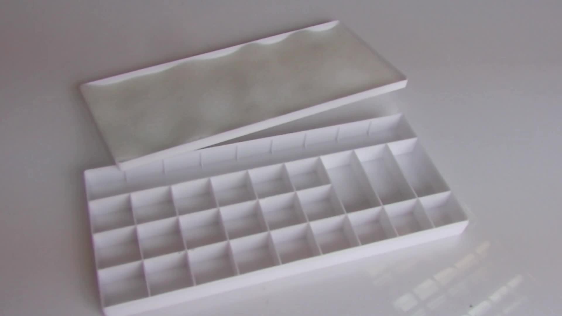 1920x1080 Empty Plastic Paint Watercolor Palette - Empty Watercolor Palette