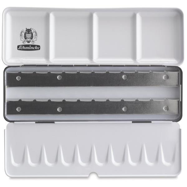 600x600 Schmincke Watercolor Box, Empty 24sm12lg - Empty Watercolor Palette