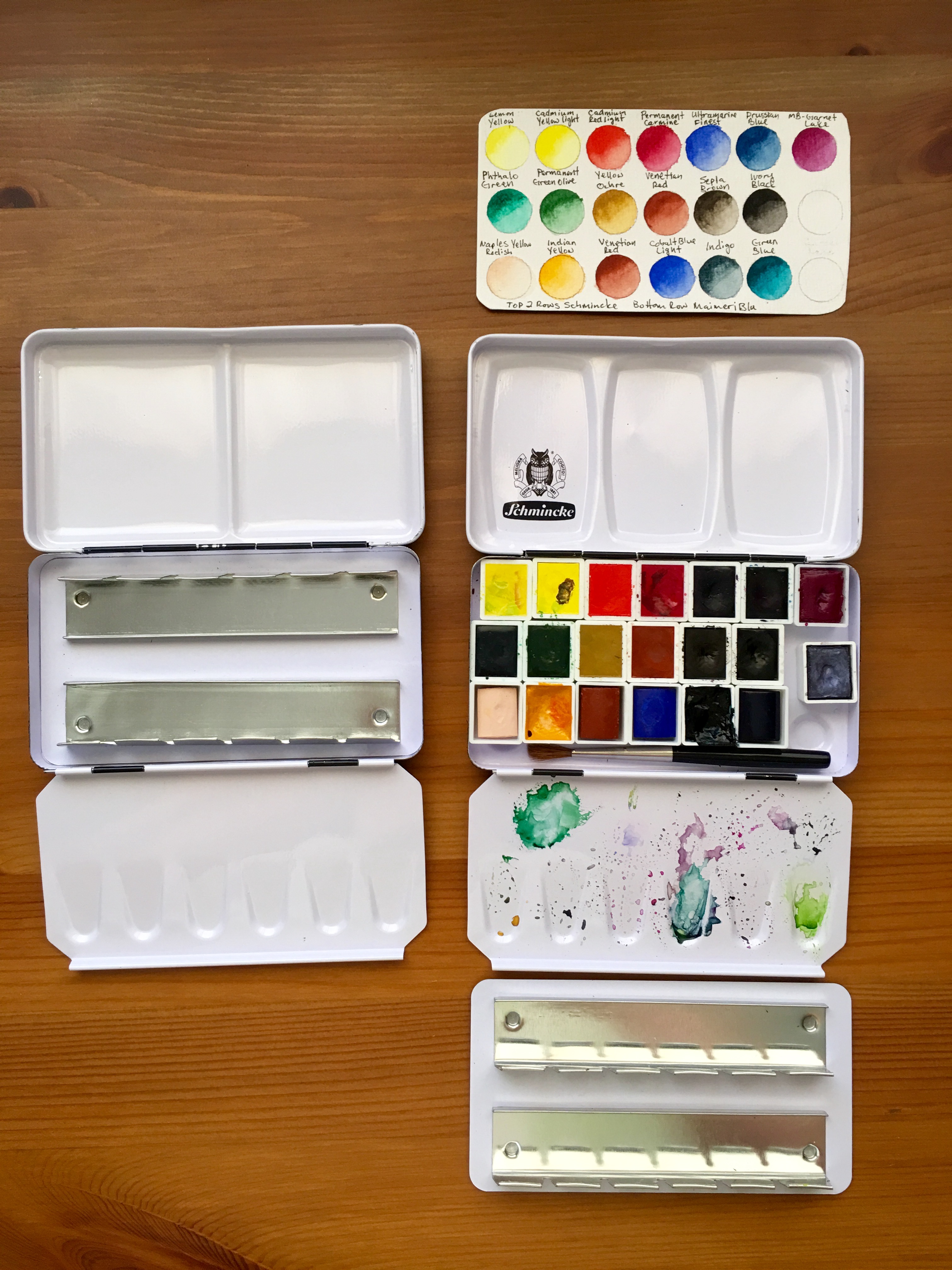 3024x4032 ~ Doodlewash Review Metal Travel Palettes - Empty Watercolor Palette