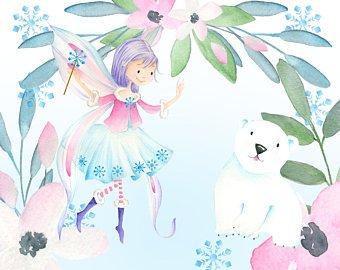 340x270 Fairy Watercolor Etsy - Fairy Watercolor