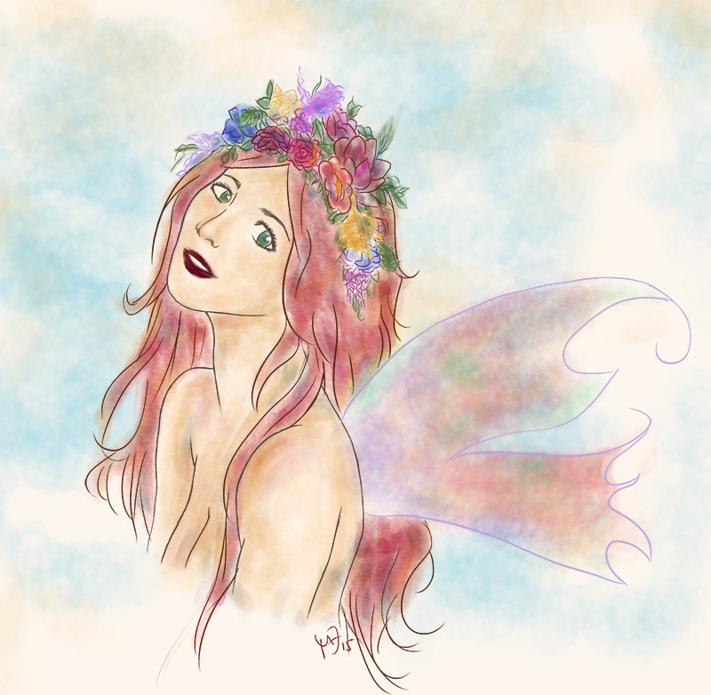 800x782 Watercolor Fairy By Niftysheep - Fairy Watercolor