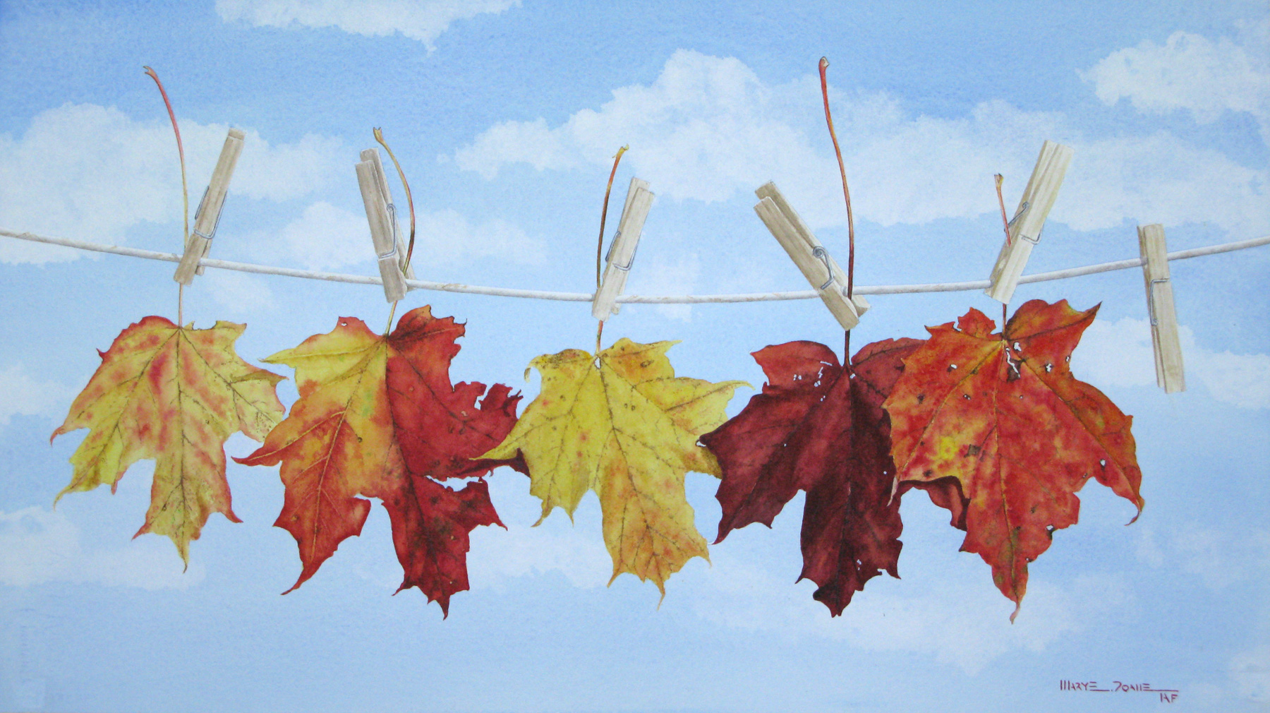 1800x1010 Fall Colors - Fall Colors Watercolor