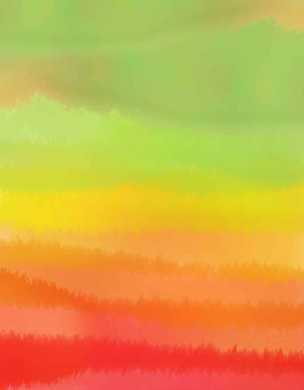 1000x1284 Fall Colors High Waisted - Fall Colors Watercolor