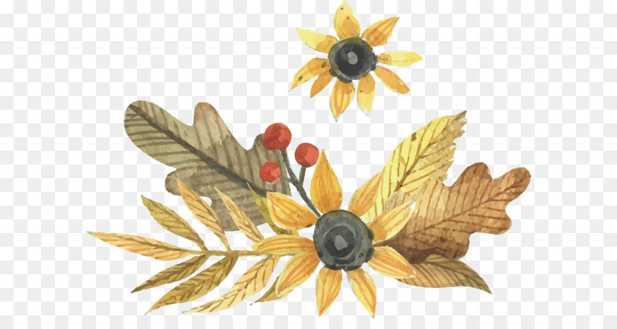 900x480 Adobe Illustrator - Fall Watercolor