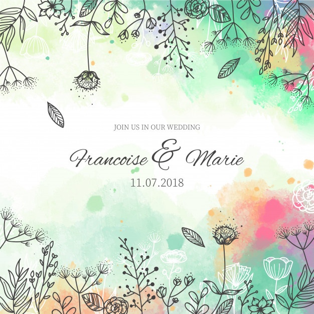 626x626 Watercolor Flowers Vectors, Photos And Psd Files Free Download - Fall Watercolor Flowers