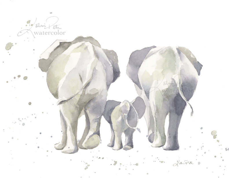 791x627 Katrina Pete - Family Watercolor