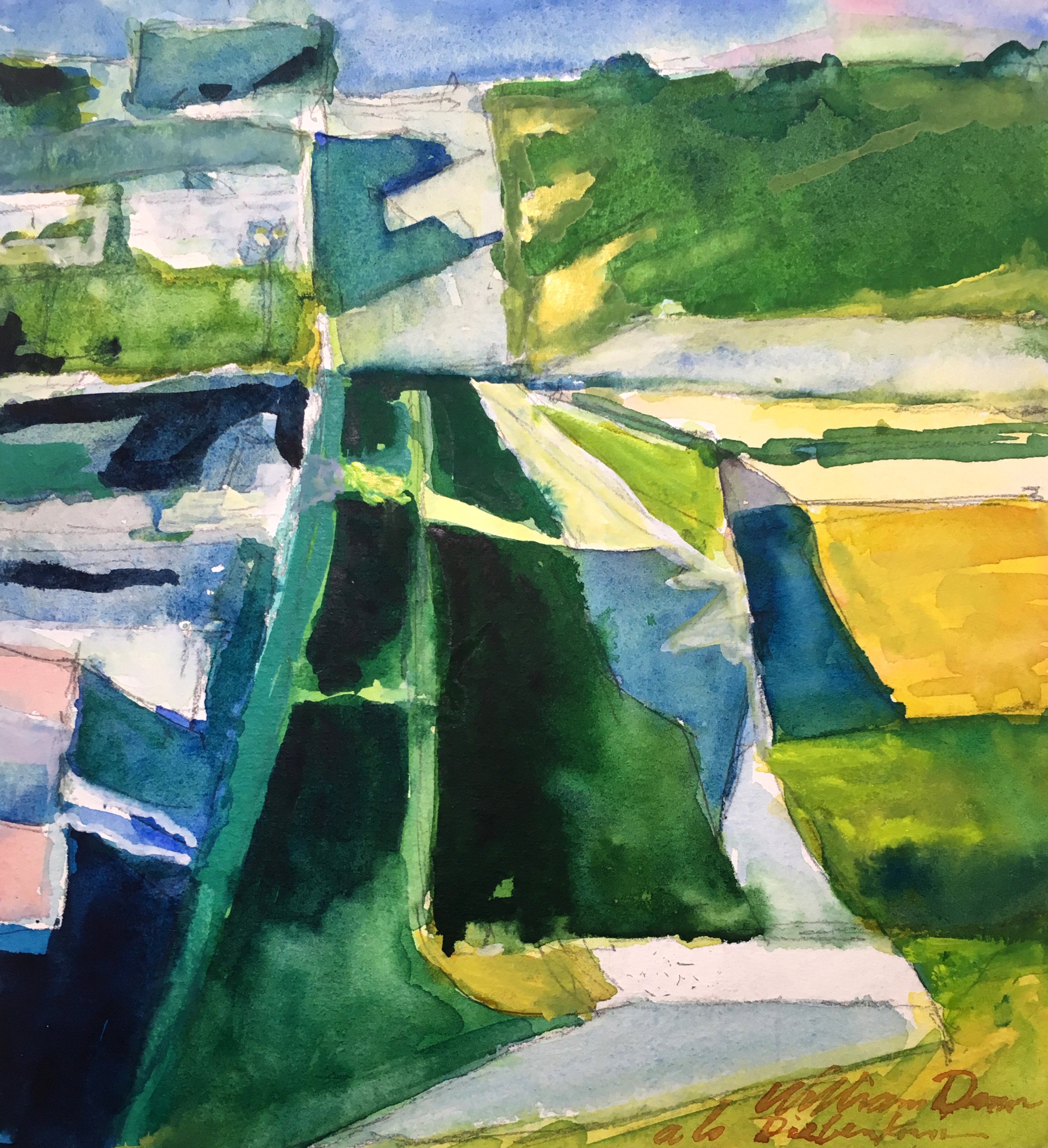 2826x3096 Famous Painting - Famous Abstract Watercolor Painting