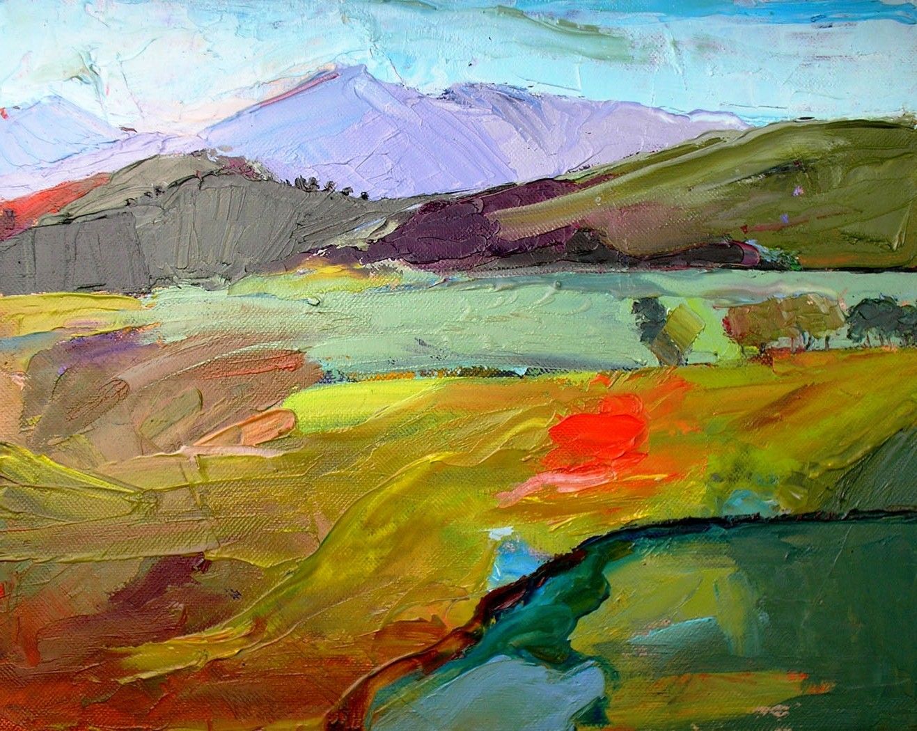 1317x1050 Famous Contemporary Landscape Artists Newyorkutazasinfo, Abstract - Famous Watercolor Landscapes